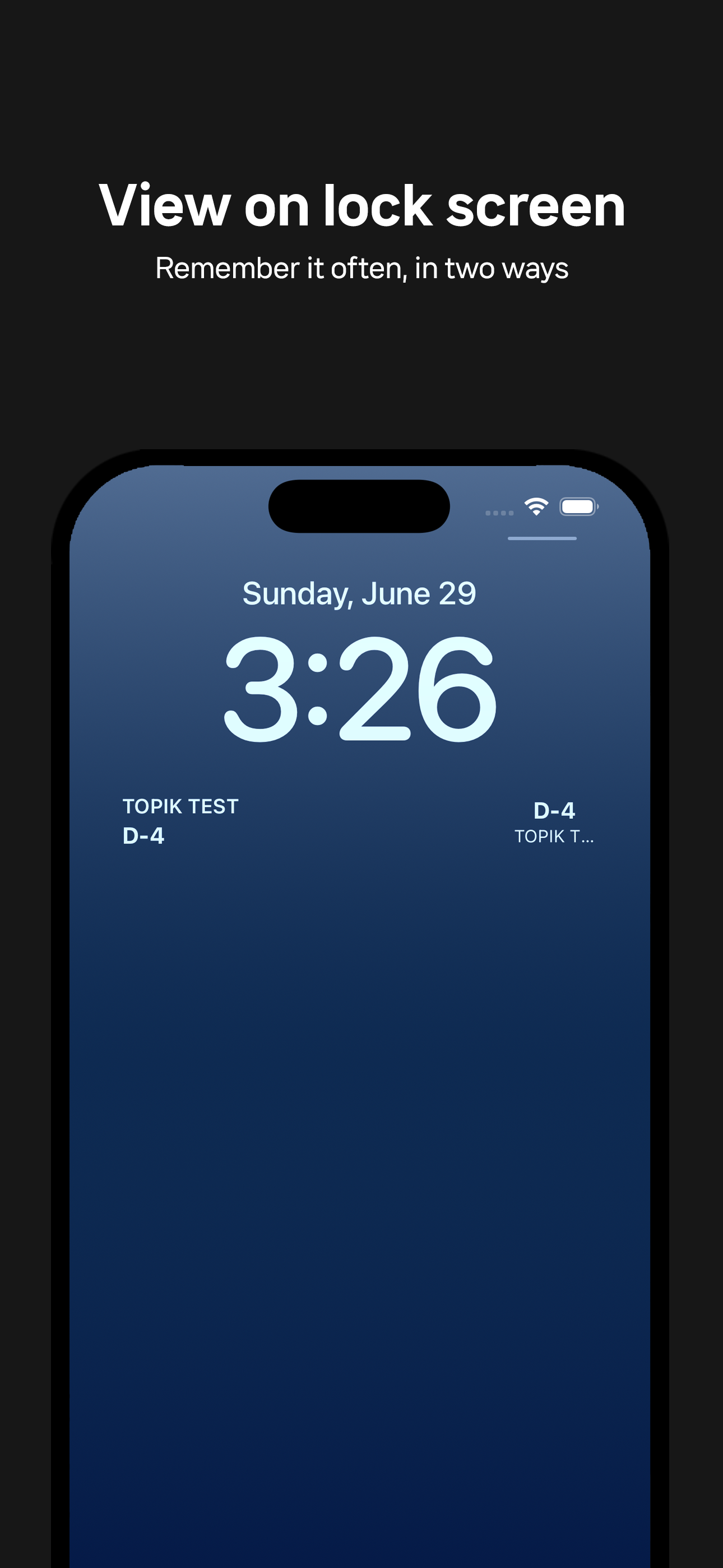 MotionDay detail view screen - anniversary information and statistics